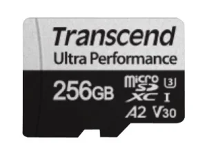 TRANSCEND 256GB microSD w/ adapter UHS-I