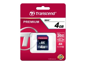 TRANSCEND Premium 4GB SDHC UHS-I