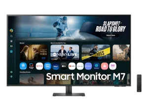 Samsung 109cm(43") Smart Monitor M7 (M70F) 4K UHD 60Hz 4ms Vision AI