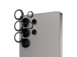 PanzerGlass Hoops Schwarz Kameraschutz Samsung Galaxy S25 Ultra