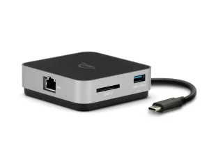 OWC 6-Port Travel Dock 100W- Space Gray (ethernet)