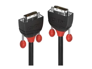 LINDY 1m DVI-D Dual Link Kabel Black