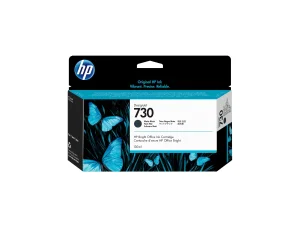 HP 730 130 ml Tinte Matt Schwarz