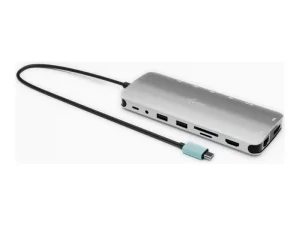 I-TEC USB-C Metal Nano Dock 3xDisplay+PD