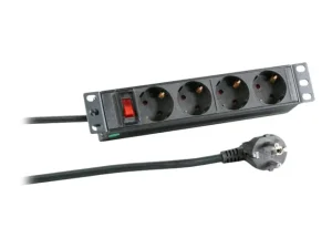 EFB 25,40cm Steckdosenleiste 4fach