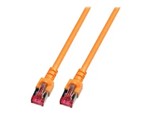 EFB Patchkabel Cat6 S/FTP ORANGE 0,25m