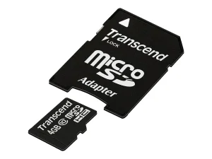 TRANSCEND Premium 4GB microSDHC UHS-I