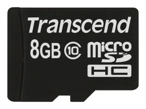 TRANSCEND Premium 8GB microSDHC UHS-I