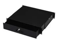 DIGITUS Schublade 2HE schwarz