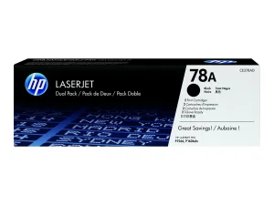 HP 2x Toner CE278A black HV