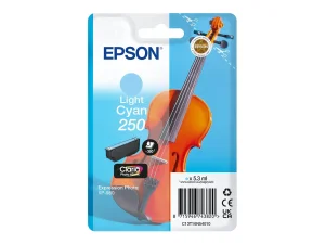 EPSON Singlepack Light Cyan 250 ink