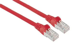 INT Netzwerkkabel Cat6A S/FTP 7,5m rot