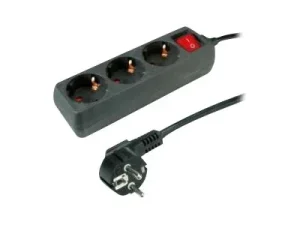 ROLINE 3fach Steckdosenleiste mit Schalt