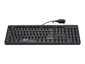 Gett TKL-105-GCQ-IP68-Kgeh-Black-USB-CH