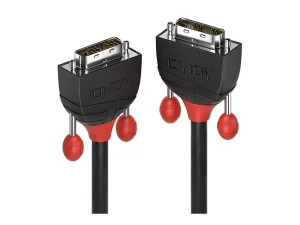 LINDY 2m DVI-D Single Link Kabel Black