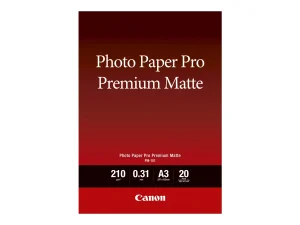 CANON Photo Paper Premium Matte A3 20 Bl