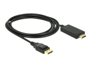 DELOCK Kabel Displayport 1.2 > HDMI-A 2m