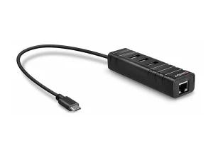 LINDY USB 3.1 Hub und GB Ethernet Adapt.