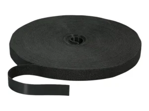 EFB Klettband 20mm schwarz 25 Meter