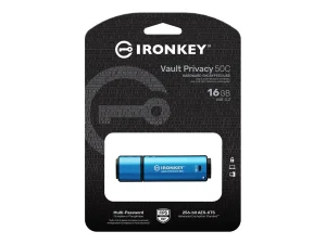 KINGSTON 16GB USB-C IronKey Vault 50C