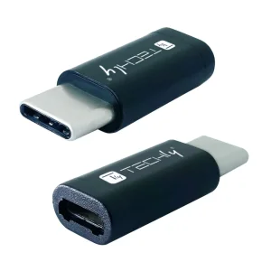 TECHLY Adapter USB-C M auf Micro USB F 4