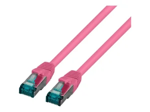 EFB Patchkabel S/FTP Cat6A MAGENTA