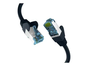 EFB Netzwerkkabel CAT6a S/FTP 3m schwarz