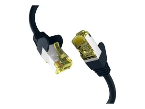 EFB Netzwerkkabel CAT6a S/FTP 50m sw