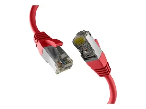 EFB Netzwerkkabel CAT8.1 S/FTP 20m rot