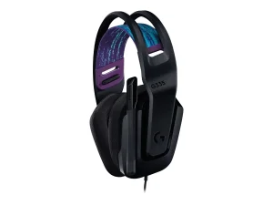 LOGI G335 Wired Gaming Headset - BLACK