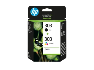 HP 303 2-pack Black/Tri-color Ink Cartri