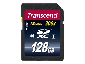 TRANSCEND Premium 128GB SDXC UHS-I