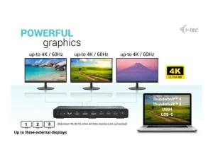 I-TEC USB-C Tripledock PD 100W