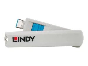 LINDY USB Typ C Port Schloss blau