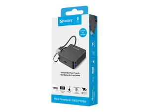 SANDBERG Nano Powerbank 10000 PD20W
