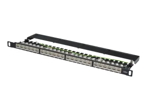 DIGITUS Patch Panel 48,3cm 24Port Cat6