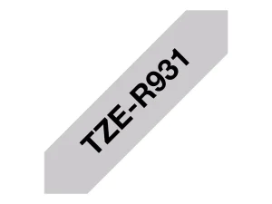 BROTHER P-Touch 12mm light grey/gold