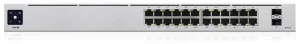 Ubiquiti Switch UniFi 24xRJ45 GBit/2xSFP Managed 16xPoE 95W Gen2 19" Rack-Mountable, Fanless, 1,3" Touchscreen