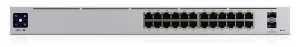 Ubiquiti Switch UniFi 24xRJ45 GBit/2xSFP+ Managed PoE+ 400W Gen2 19" Rack-Mountable, 1,3" Touchscreen