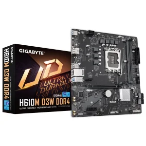 YY GIGA H610M D3W DDR4 S1700/DDR4/DP-HDMI/µATX