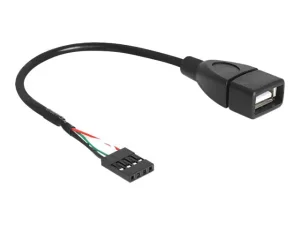 DELOCK Kabel USB Pinheader>USB-A 20 cm