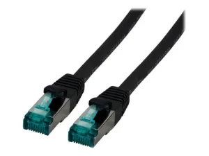 EFB Patchkabel S/FTP Cat6A SCHWARZ