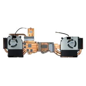 NB CPU & GPU fan with Heatsink Mobile Gamer Elite 5 V2/V3 RTX 4070 only / Not for Gamer Elite 5 V1
