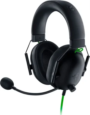 Razer Headset BlackShark V2 X 7.1 Gaming black 3,5mm Klinke 7.1-Kanal, ohrumschließend