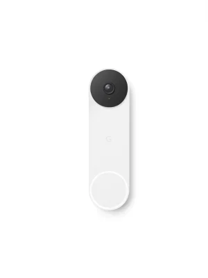 Google Nest Doorbell Wireless snow