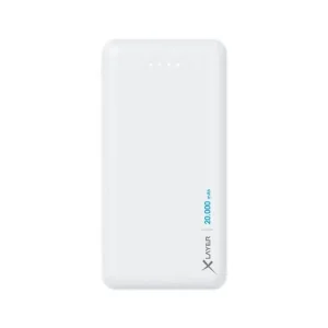 XLayer Powerbank Micro (20.000mAh) white