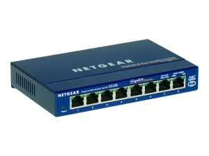 NETGEAR 8-Port GB Switch lüfterlos