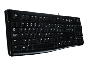 LOGI K120 Corded Keyboard black OEM (DE)