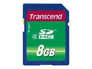 TRANSCEND 8GB SDHC Karte Class 4