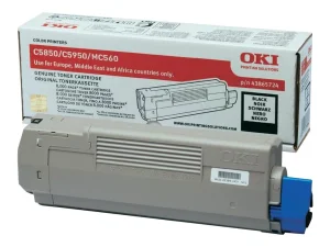 OKI Toner schwarz 8000Seiten C5850 C5950
